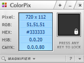 ColorPix 单文件屏幕取色器