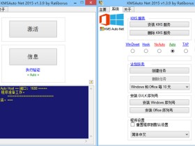 系统激活 KMSAuto Net 2016 v1.5.1 绿色版